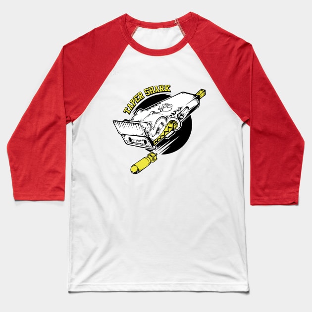 Taper Shark Baseball T-Shirt by Spectrum
